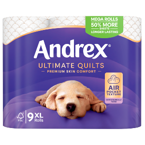 Andrex Ultimate Quilts Toilet Tissue